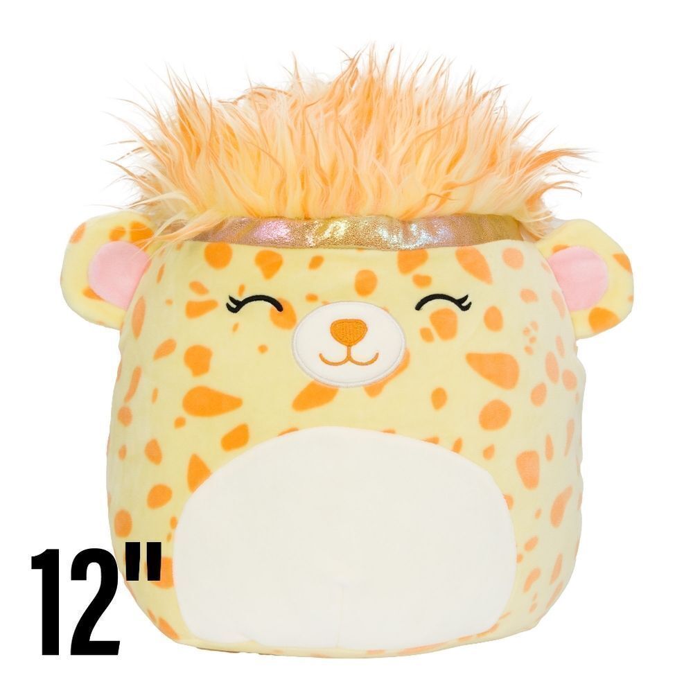 12" Squishmallow Lexie the cheetah Squish-doos